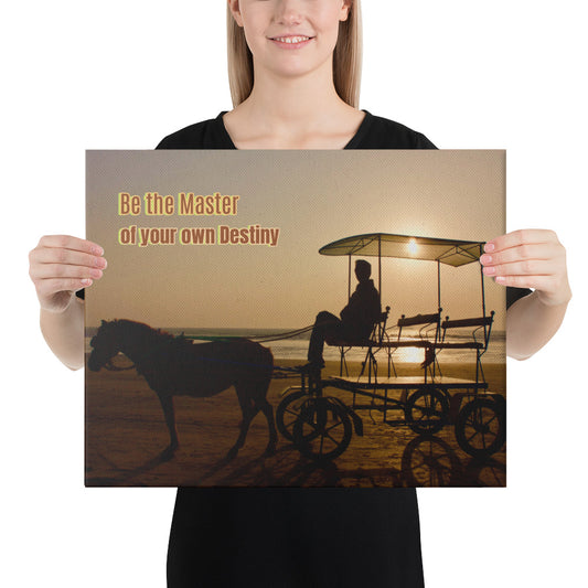 Horse Canvas Wall Art With Inspirational Quotes