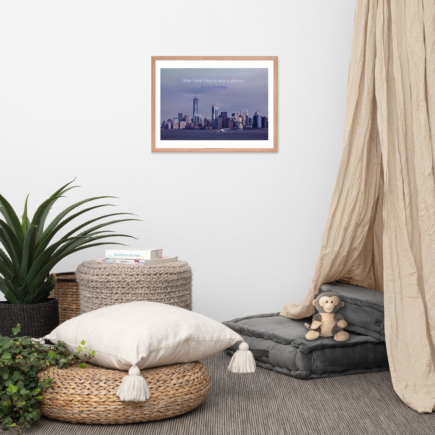 New York Skyline Framed poster